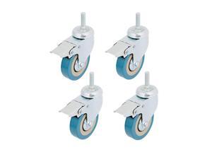 4 Pack Caster Wheels Heavy Duty Swivel Casters with Brakes Dual Locking Wheels Replacement for Industrial Trailer Home Furniture Office Table Cabinet 3 Inch M12 Stem 4 Pack Caster Wheels Heavy Duty Swivel Casters with Brakes Dual Locking Wheels Replacement for Industrial Trailer Home Furniture Office Table Cabinet 3 Inch M12 Stem