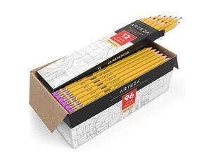 ARTEZA 2 HB Wood Cased Graphite Pencils Pack of 96 Bulk PreSharpened with Latex Free Erasers Bulk pack Smooth write for Exams School Office Drawing and Sketching ARTEZA 2 HB Wood Cased Graphite Pencils Pack of 96 Bulk PreSharpened with Latex Free Erasers Bulk pack Smooth write for Exams School Office Drawing and Sketching