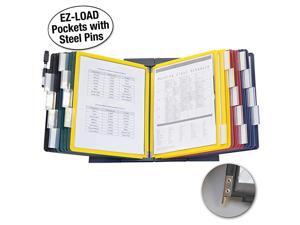 DocuMate 20Pocket Desk Reference Organizer with Assorted Color EasyLoad Pockets SteelReinforced Pins and Free Bonus Panel DocuMate 20Pocket Desk Reference Organizer with Assorted Color EasyLoad Pockets SteelReinforced Pins and Free Bonus Panel