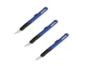 ELMERS RetractABlade Knife 11 BladeBlueBlack X3204 3 Pack ELMERS RetractABlade Knife 11 BladeBlueBlack X3204 3 Pack