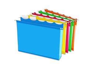 ReadyTab Extra Capacity Reinforced Hanging File Folders Letter Size Assorted Colors 5 Tab 20BX 42700 ReadyTab Extra Capacity Reinforced Hanging File Folders Letter Size Assorted Colors 5 Tab 20BX 42700