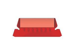 Hanging Folder Tabs 2quot Clear Red 25 Tabs and Inserts per Pack 42 RED Hanging Folder Tabs 2quot Clear Red 25 Tabs and Inserts per Pack 42 RED