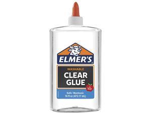 Liquid School Glue Clear Washable 16 Ounces Great for Making Slime