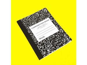 BAZIC CR 100 Ct Black Marble Composition Book Case of 48 BAZIC CR 100 Ct Black Marble Composition Book Case of 48