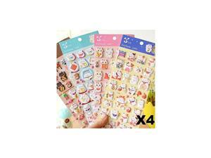 EatingBitingR4 Sheets More Than 140pcs Japanese Maneki Neko Foam Stickers Lucky Fortune Fengshui Stickers Diary Scrap Book Scrapbooking Decor Decoration School Office Stationery Reward Gift EatingBitingR4 Sheets More Than 140pcs Japanese Maneki Neko Foam Stickers Lucky Fortune Fengshui Stickers Diary Scrap Book Scrapbooking Decor Decoration School Office Stationery Reward Gift