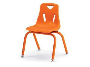 JontiCraft 8124JC1114 Berries Stacking Chair with PowderCoated Legs 14quot Height Orange JontiCraft 8124JC1114 Berries Stacking Chair with PowderCoated Legs 14quot Height Orange