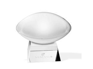 Matashi Crystal Paperweight for Desk with Etched Football Ornament with Lighted Trapezoid Base Office Accessories Gift for Boss Students Teachers Classmate Birthday Thanksgiving Matashi Crystal Paperweight for Desk with Etched Football Ornament with Lighted Trapezoid Base Office Accessories Gift for Boss Students Teachers Classmate Birthday Thanksgiving