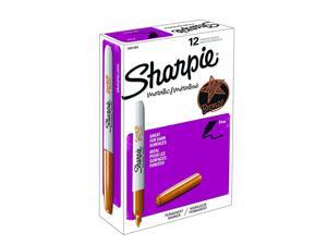 Sharpie Fine Tip Metallic Permanent Marker Bronze Pack of 12 Sharpie Fine Tip Metallic Permanent Marker Bronze Pack of 12