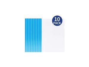 A4 File Organizer Premium Report Covers with Sliding Bar Transparent Resume Presentation File Folders Organizer Binder for A4 Size Paper 5 Colors 10 Pcs Accordion Folder for Work Office Organization