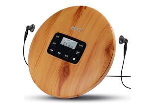 CD611 Portable CD Player for Home Travel and car with Stereo Headphones, Anti-Shock ,Wood Grain CD611 Portable CD Player for Home Travel and car with Stereo Headphones, Anti-Shock ,Wood Grain