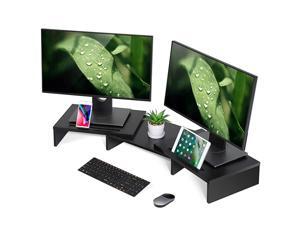 Computer Monitor Riser Desktop Laptop Stand Length Angle Adjustable Speaker PC Stand DT111101WB Computer Monitor Riser Desktop Laptop Stand Length Angle Adjustable Speaker PC Stand DT111101WB