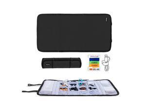 Travel Cable Organizer Cord BagUSB Drive Shuttle CaseElectronics Accessory Organizer Black Travel Cable Organizer Cord BagUSB Drive Shuttle CaseElectronics Accessory Organizer Black