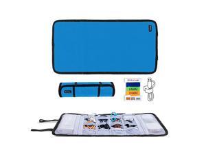 Travel Cable Organizer Cord BagUSB Drive Shuttle CaseElectronics Accessory Organizer Light Blue Travel Cable Organizer Cord BagUSB Drive Shuttle CaseElectronics Accessory Organizer Light Blue
