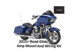 And Newer Road Glide Amplifier Wiring and Mounting Kit for Rockford Fosgate PBR400X4D or PBR300X2 or PBR300X4 Harley Davidson