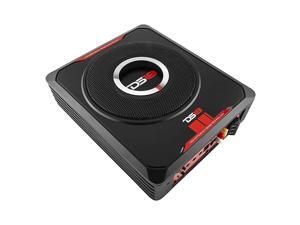 SQBASS8 600 Watts Low Profile Slim Amplified 8 Inch Car Subwoofer with Remote Bass Control + Installation Cable Kit SQBASS8 600 Watts Low Profile Slim Amplified 8 Inch Car Subwoofer with Remote Bass Control + Installation Cable Kit