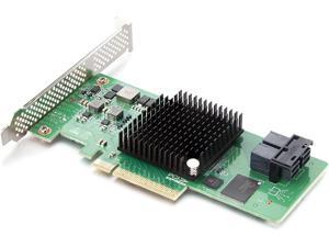 12G Internal PCI-E SAS/SATA HBA Controller Card, Broadcom's SAS 3008, compatible for SAS 9300-8I