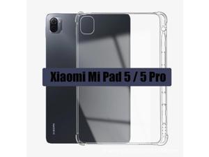 Silicone Case For Xiaomi Mi Pad 5 Pad5 110 inch Transparent Soft Case With Pencil Holder For Xiaomi Mi Pad 5 Pro 5pro 115