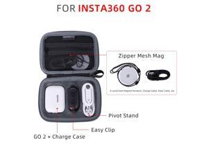 For Insta360 GO 2 Carrying Case Protective Hard Cover Box Shell Handbag Travel Bag For Insta360 Go 2 Sports Camera Accessories