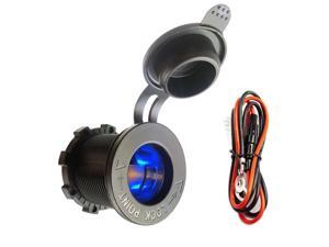 Cigarette lighter socket USB car charger aging detection power car charger aging female seat with LED light cable length 60 cm Cigarette lighter socket USB car charger aging detection power car charger aging female seat with LED light cable length 60 cm