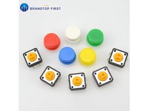 12x12x7.3 mm Tactile Switches Yellow Square Push Button Tact Switch 12*12*7.3 mm Micro Switches 12x12x7.3 mm Tactile Switches Yellow Square Push Button Tact Switch 12*12*7.3 mm Micro Switches