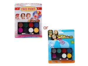 8 Colors Body Face Paint Kit Art Makeup Painting Pigment Fancy Dress Up Party 8 Colors Body Face Paint Kit Art Makeup Painting Pigment Fancy Dress Up Party