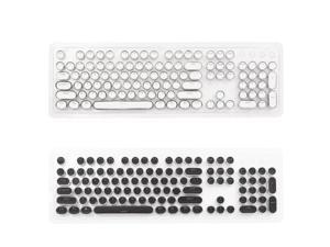 DIY Keycap Retro Steam Punk Typewriter Mechanical Keyboard 104 87 Standard Keys
