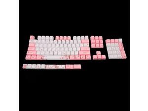 OEM PBT Cherry Blossom Keycap Mechanical Keyboard Keycaps Dye-Sublimation Keycap