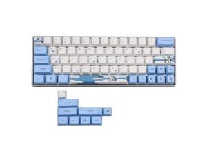 Penguin Dye-Sublimation Mechanical Keyboard Cute Keycaps PBT OEM Profile Keycap For GH60 GK61 GK64 Keyboard