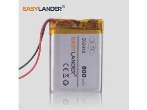 3.7V lithium battery 503040 600mAh tachograph GPS navigator MP3 polymer batteries digital video recorder LS430W dod 3.7V lithium battery 503040 600mAh tachograph GPS navigator MP3 polymer batteries digital video recorder LS430W dod