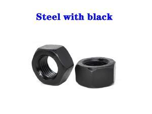 1000Pcs DIN934 M4 steel with black Hex Nut Hexagon Hex Nuts 1000Pcs DIN934 M4 steel with black Hex Nut Hexagon Hex Nuts