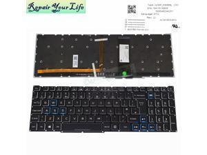 UK EU RGB Backlit Keyboard for Acer PH315-52 PH317-53 Predator Helios 300 Notebook gaming laptop Keyboards Euro LG5P_P90BRL