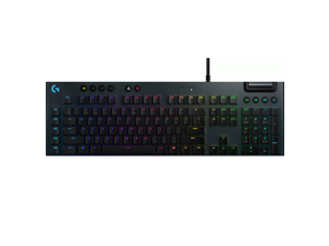 Logitech G815 illuminated Mechanical Gaming Keyboard- Black - GL Clicky Switches - Grade A Logitech G815 illuminated Mechanical Gaming Keyboard- Black - GL Clicky Switches - Grade A
