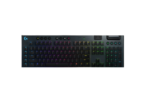 Logitech G915 Lightspeed Illuminated Gaming Keyboard- Black - GL Clicky Switches