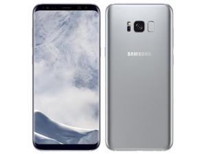 Samsung Galaxy S8 - 64GB - Arctic Silver - Fully Unlocked; VZW/T-Mobile/Global - Android Smartphone - G950U - Grade A (Screen Shadow)
