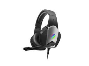Tuner A1 Gaming Headset 7.1 Channel 50mm 90° Rotatable Microphone RGB Light Effect Scalable Design Noise Reduction Protein Leather Earmuffs-3.5mm Interface Tuner A1 Gaming Headset 7.1 Channel 50mm 90° Rotatable Microphone RGB Light Effect Scalable Design Noise Reduction Protein Leather Earmuffs-3.5mm Interface