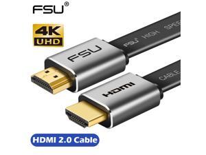 FSU HDMI Cable 4K*2K Male to Male 3D 1080P HD Adapter Cable for Monitor Computer TV PS3/4 Projector-1M FSU HDMI Cable 4K*2K Male to Male 3D 1080P HD Adapter Cable for Monitor Computer TV PS3/4 Projector-1M