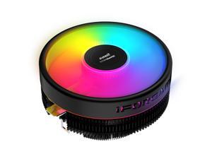 IFORGAME T300 RGB CPU Air Cooler, High Airflow Hydraulic Bearing, PWM Fan, 4pin Motherboard Sync, Computer PC Cooler for Intel/AMD Ryzen Socket IFORGAME T300 RGB CPU Air Cooler, High Airflow Hydraulic Bearing, PWM Fan, 4pin Motherboard Sync, Computer PC Cooler for Intel/AMD Ryzen Socket
