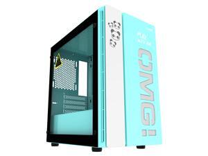 IFORGAME Micro ATX iTX Steel / Plastic / Tempered Glass Mid Tower Computer Case, Water-Cooling Ready, Magnetic Design Dust Filter, Front USB 3.0 Port, High-Airflow Compact PC Gaming Case, Green IFORGAME Micro ATX iTX Steel / Plastic / Tempered Glass Mid Tower Computer Case, Water-Cooling Ready, Magnetic Design Dust Filter, Front USB 3.0 Port, High-Airflow Compact PC Gaming Case, Green