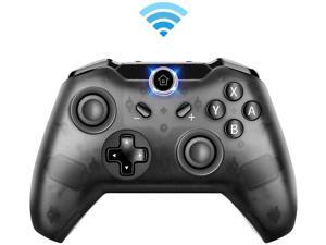 Wireless Controller for Nintendo Switch Pro, Remote Gamepad, Bluetooth Game Handle, Grinded Transparent Shell, One-click Connection to Console Wireless Controller for Nintendo Switch Pro, Remote Gamepad, Bluetooth Game Handle, Grinded Transparent Shell, One-click Connection to Console