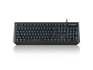MOTOSPEED CK95 Mechanical Gaming Keyboard, Custom Programmable, Ice Blue Backlit, ABS Dustproof Structure, USB Wired Keyboard for Windows/MAC PC Gamer MOTOSPEED CK95 Mechanical Gaming Keyboard, Custom Programmable, Ice Blue Backlit, ABS Dustproof Structure, USB Wired Keyboard for Windows/MAC PC Gamer