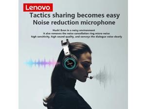Lenovo HS25 Gaming Headset, 7.1 Surround Sound, Noise Cancelling, Memory Foam & PU Leather Earcups, Stainless Steel Headband, RGB, USB Wired Gaming Headphone for PC, PS4, Xbox One, Nintendo Switch Lenovo HS25 Gaming Headset, 7.1 Surround Sound, Noise Cancelling, Memory Foam & PU Leather Earcups, Stainless Steel Headband, RGB, USB Wired Gaming Headphone for PC, PS4, Xbox One, Nintendo Switch