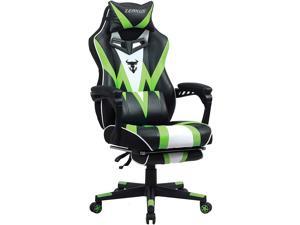 Zeanus Ergonomic Gaming Chair, Computer Chair with Footrest, Big and Tall Gaming Chair, Massage Gaming Chair for Adults, Reclining Gaming Chair, High Back Gaming Chair, E-Sports Gamer Chair (Green) Zeanus Ergonomic Gaming Chair, Computer Chair with Footrest, Big and Tall Gaming Chair, Massage Gaming Chair for Adults, Reclining Gaming Chair, High Back Gaming Chair, E-Sports Gamer Chair (Green)