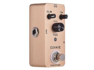 CUVAVE FUZZ Vintage Fuzz Guitar Effect Pedal Zinc Alloy Shell True Bypass Parts CUVAVE FUZZ Vintage Fuzz Guitar Effect Pedal Zinc Alloy Shell True Bypass Parts