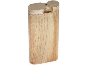 Natural Wood Stash Box Portable Stash Box with Ceramic Straw Decorative Stash Storage Box Wood Color Natural Wood Stash Box Portable Stash Box with Ceramic Straw Decorative Stash Storage Box Wood Color