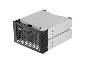 3.5 to 5.25 Three-Disc Hard Disk Cages 2 Chassis Drives in the Chassis 3.5-Inch Hard Disk Box Computer Storage Expansion 3.5 to 5.25 Three-Disc Hard Disk Cages 2 Chassis Drives in the Chassis 3.5-Inch Hard Disk Box Computer Storage Expansion