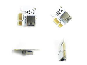 10PCS PCI Express Riser Card PCI 1X PCI-E X1 Riser 90 Degree Convert Card USB 3.0 for 006 006C 007S 008S 009S BTC Mining 10PCS PCI Express Riser Card PCI 1X PCI-E X1 Riser 90 Degree Convert Card USB 3.0 for 006 006C 007S 008S 009S BTC Mining