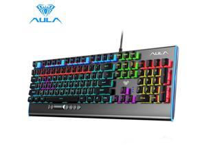 AULA F2099 Gamer Mechanical Keyboard Blue Brown Switch Mix Backlit Wired Gaming Keyboard Anti-ghosting for Game Tablet Desktop