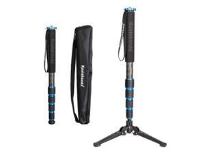 koolehaoda 68-Inch Professional Carbon Fiber Camera Monopod,with Folding Metal Support Base(MP-285LC+M3) koolehaoda 68-Inch Professional Carbon Fiber Camera Monopod,with Folding Metal Support Base(MP-285LC+M3)