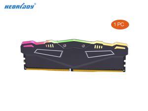 Heoriady DDR4 RAM 16GB Knight ASUS AURA SYNC RGB 2400mHZ PC4-19200 288-Pin Desktop 1.2V Gaming UDIMM with Heatsink