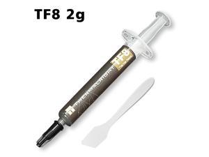 New Packaging Thermalright TF8  Carbon Based Heatsink Paste 13.8 W/mK High Performance Thermal Compound Paste for Desktop Laptop Heatsink/GPU/CPU/LED Cooler Material 2g with Tool